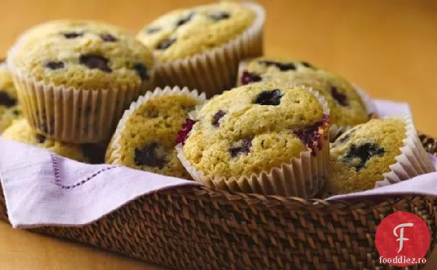 Brioșe De Porumb Cu Afine Fără Gluten