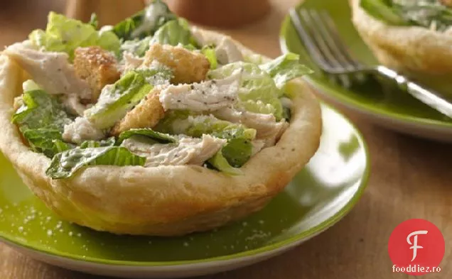 Boluri de salată Caesar pentru doi