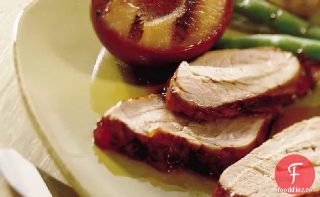 Filet de porc la grătar cu prune