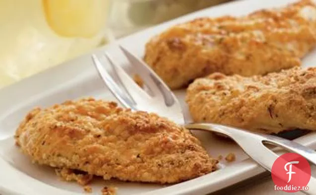 Nuggeturi De Pui Prăjite La Cuptor