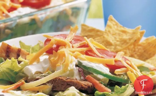Salată Stratificată Fajita