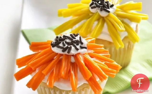 Cupcakes Cu Putere De Flori