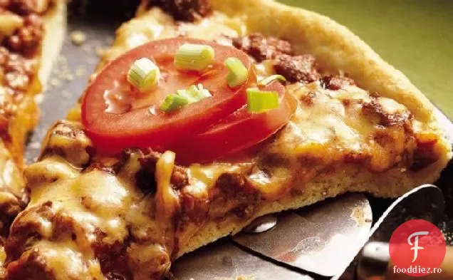 Cheesy Neglijent Joe Pizza