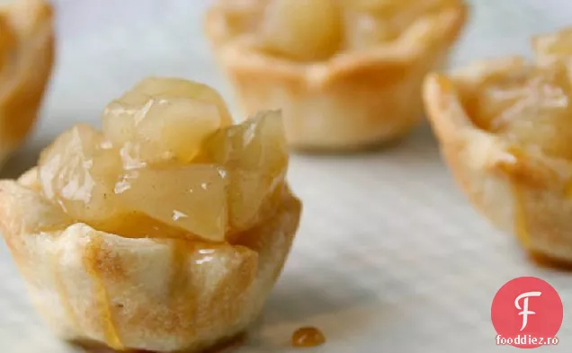 Mini Mușcături De Plăcintă Cu Mere Caramel