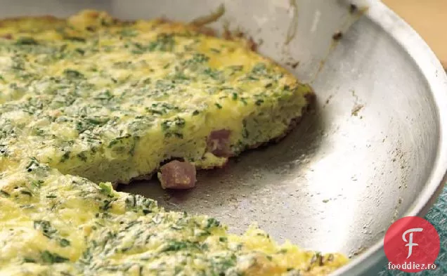 Frittata Cu Șuncă Cu Ierburi