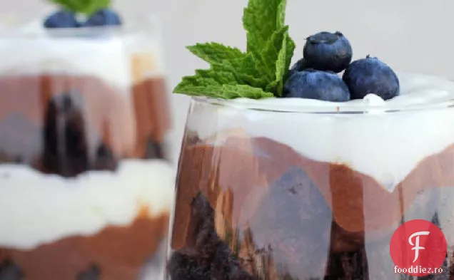 Triple-Ciocolată Brownie Fleac
