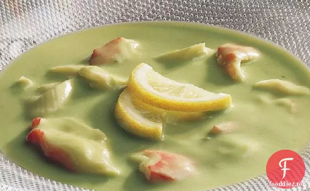 Supă De Avocado-Crab