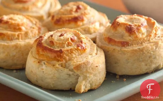 Pinwheels Cu Ierburi Cheesy