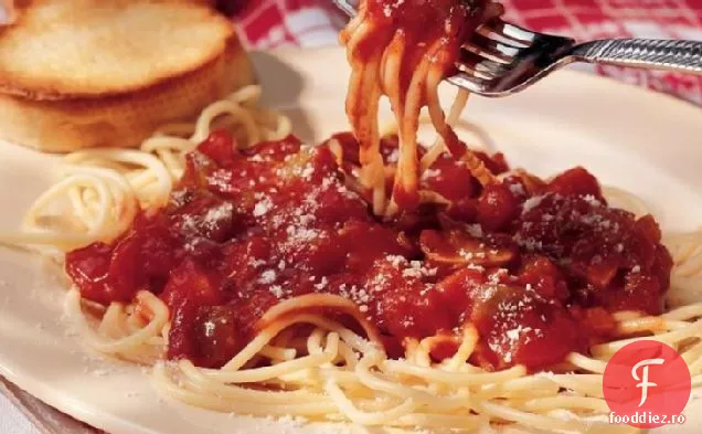 Sos De Spaghete De Legume Cu Aragaz Lent