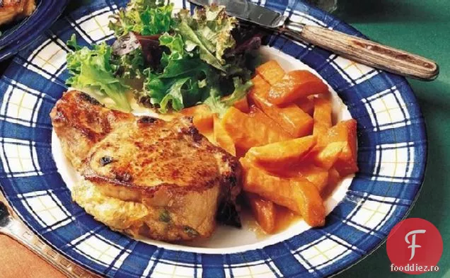 Cotlet De Porc Umplute Cu Legume