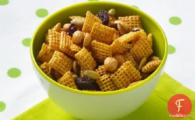 Amestec de nuci de miere dulce și picant, fără Gluten, Chex rece