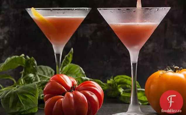 Martini De Roșii Proaspete-Busuioc