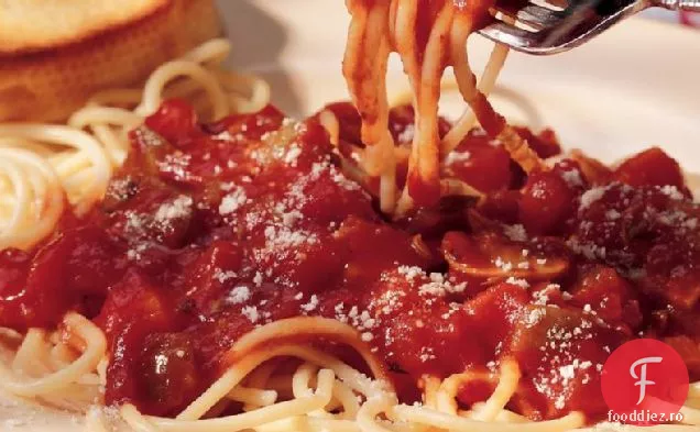 Sos De Spaghete De Legume Cu Aragaz Lent