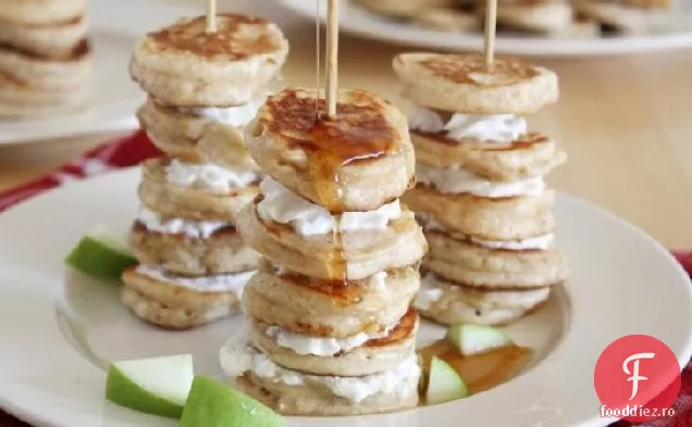 Mini Plăcintă Cu Mere Pancake Kabobs