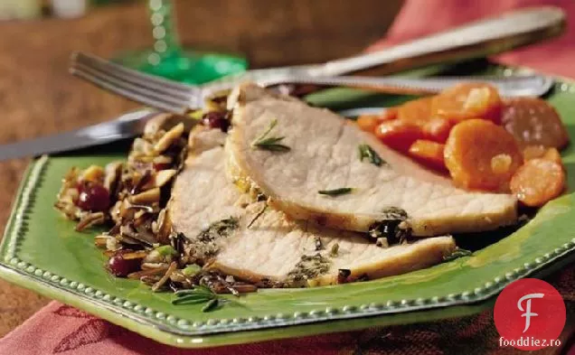 Carne de porc prăjită italiană cu rozmarin