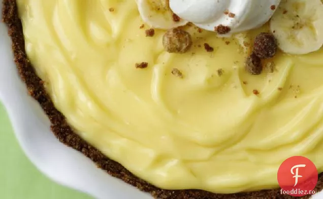 Pufuri De Cacao Placinta Cu Crema De Banane