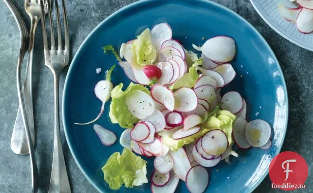 Salată Boston și salată de ridiche