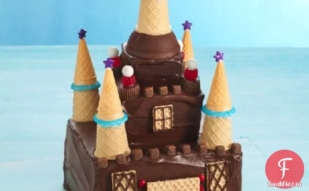 Tort De Castel Prințesă De Ciocolată