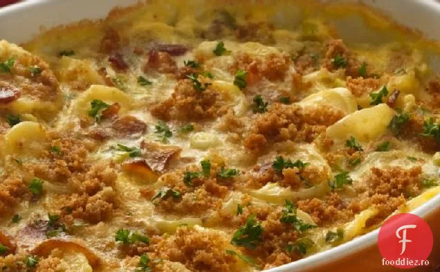 Cartofi gratinați încărcați