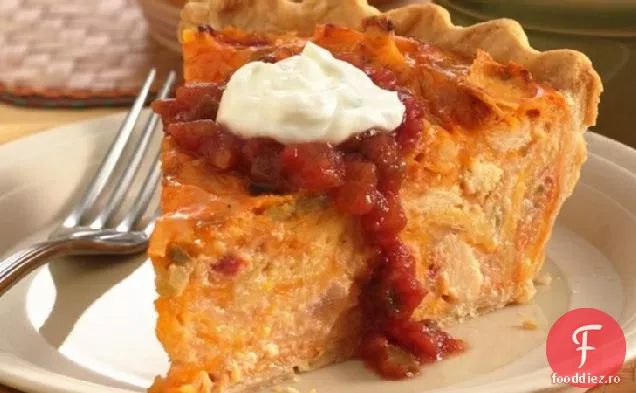 Chicken Enchilada Quiche