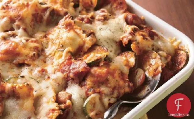 Cârnați Ravioli Caserola