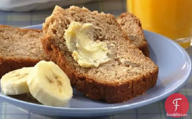 Pâine Rapidă Cu Nuci De Banane