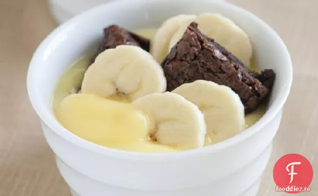 Budinca De Banane Brownie