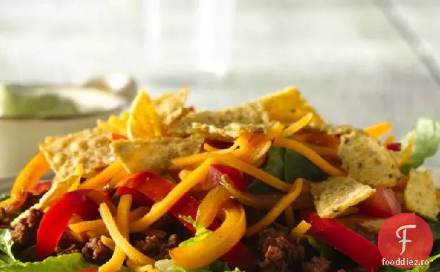 Salată De Taco Fajita De Vită Măcinată