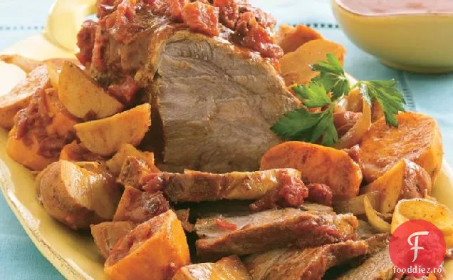 Friptură De Porc Chipotle Cu Aragaz Lent