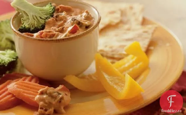 Slow-Aragaz Pepperoni Pizza Dip