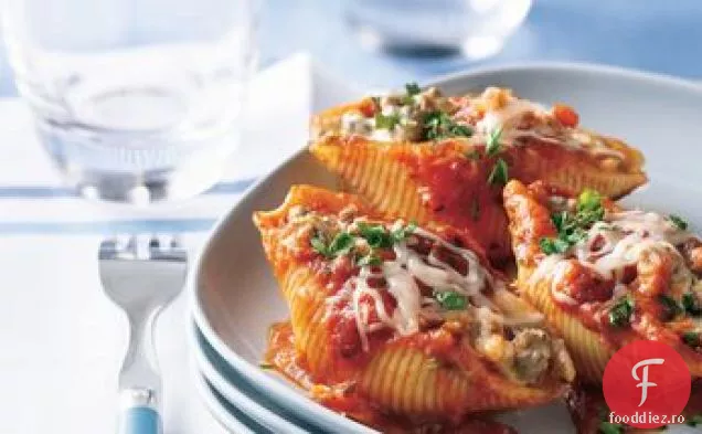 Caserola Cu Paste Cu Două Brânzeturi