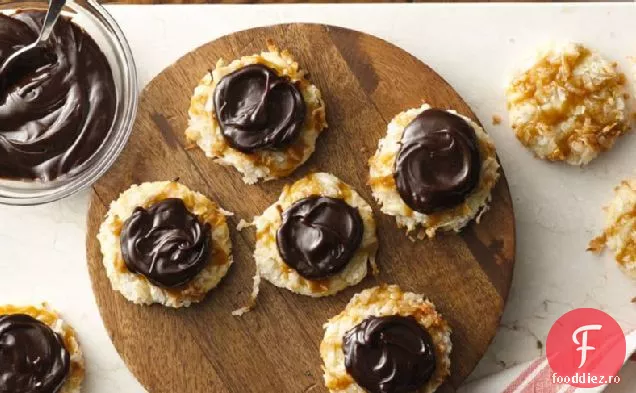 Cookie-Uri De Nucă De Cocos-Butterscotch-Fudge