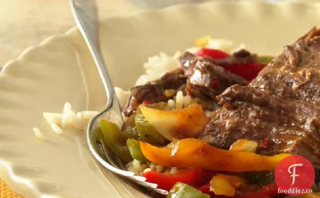 Friptură De Vită Cu Ghimbir Cu Aragaz Lent