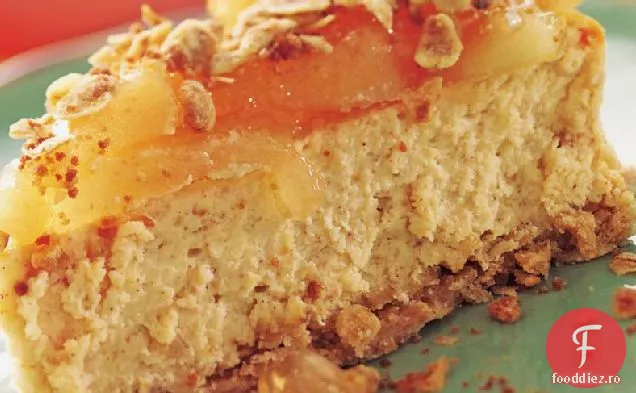 Cheesecake Streusel Cu Scorțișoară De Mere