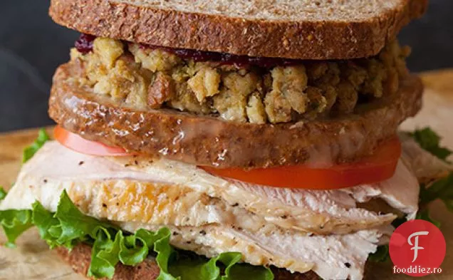 Sandwich De Curcan De Ziua Recunostintei