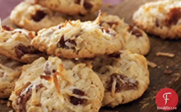 Biscuiți Crocanți Cu Nucă De Cocos