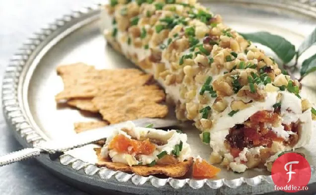Ruladă de fructe uscate și cremă de brânză