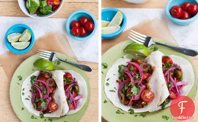 Tacos Cu Fasole Neagră