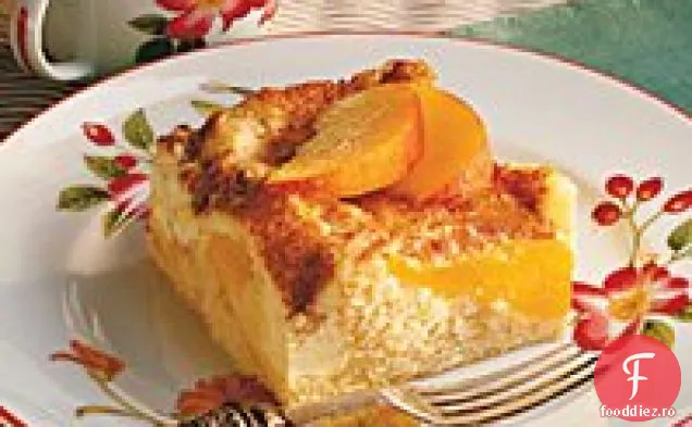 Tort De Cafea Cu Smântână-Piersică