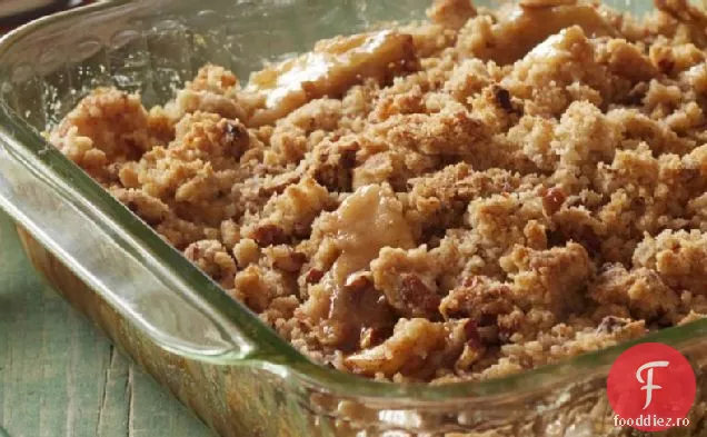 Crumble De Mere Caramel Fără Gluten
