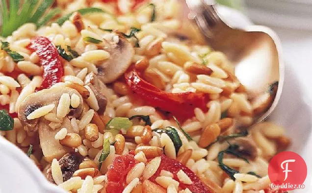 Pilaf Orzo Cu Ierburi (Dimensiunea Mulțimii)