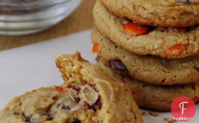 Cookie-uri duble de Halloween PB