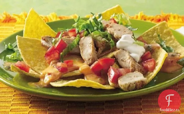 Nachos De Pui Afumat