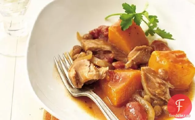 Ragout De Dovleac De Curcan-Butternut Cu Aragaz Lent