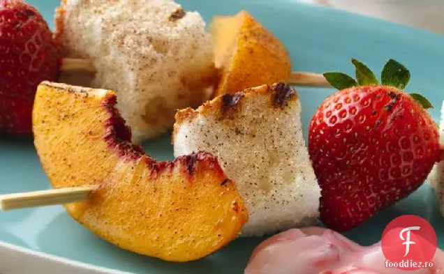 Gratar Înger Alimente Tort Kabobs