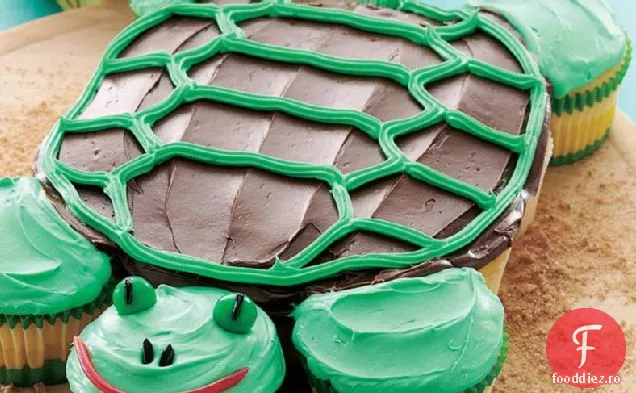 Cupcakes Cu Broască Țestoasă