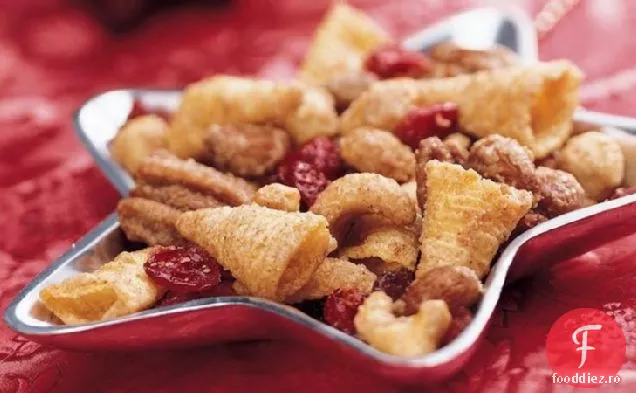 Crunchy Orange Spice Snack Mix