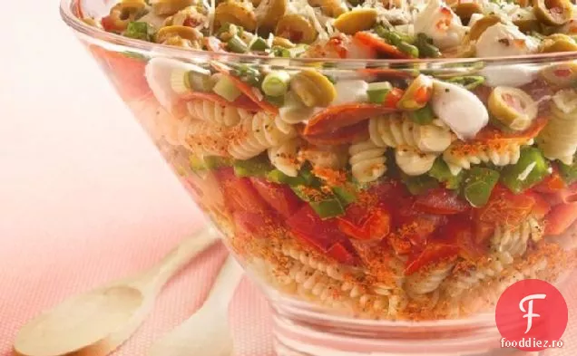 Salată De Pizza Stratificată