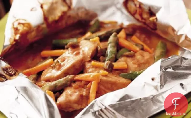 Pachete De Curcan Pan-Asiatic La Grătar