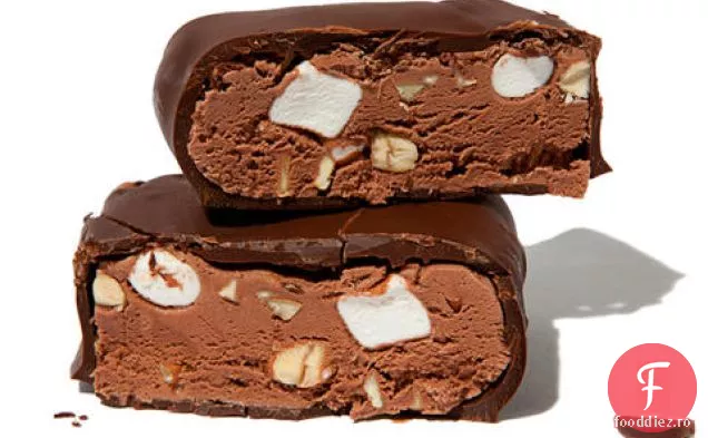 Batoane De Înghețată Rocky Road Cu Ciocolată